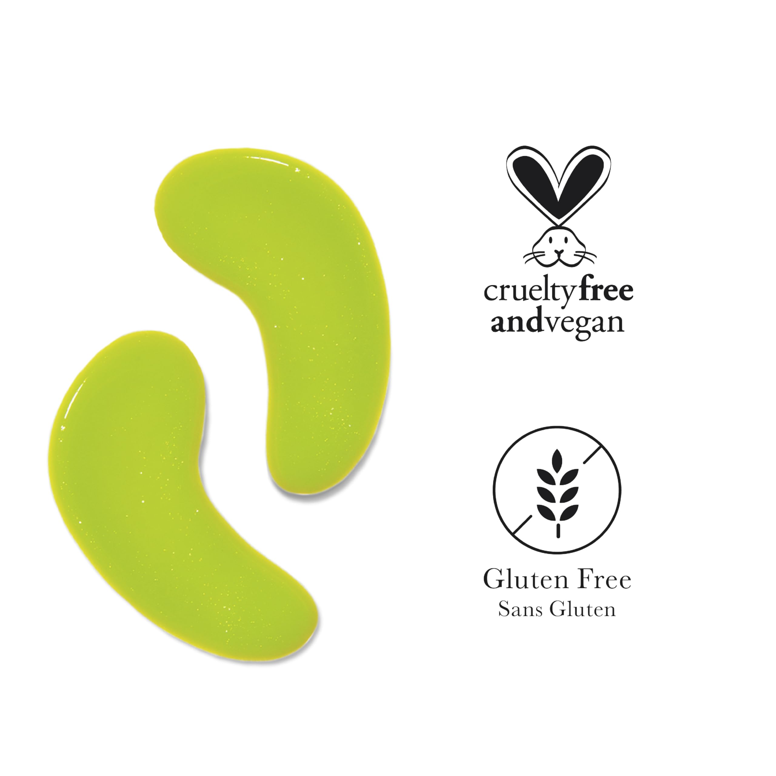 100% PURE Bright Eyes Masks Under Eye Skincare Wrinkle Smoothing Replenishment Diminish Dark Circles, Puffiness - Hydrating & Moisturizing Patches For Tired Eyes & Morning Bags - Vegan - 5 Pack - Image 6