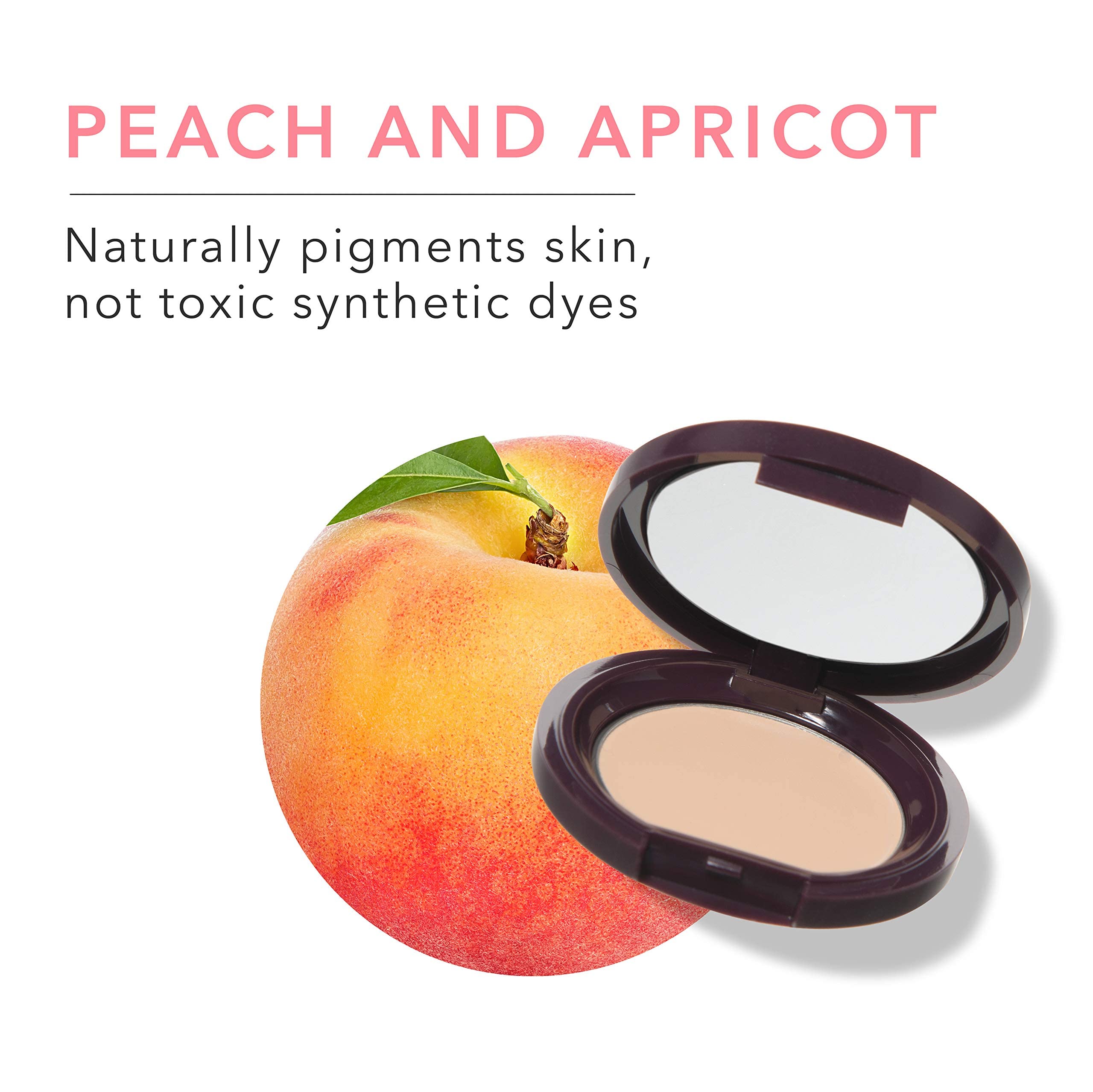 100% PURE Fruit Pigmented Long Last Compact Concealer, Alpine Rose, Full Coverage Concealer, Diminish Dark Circles (Fair with Pink Undertones) - 0.11oz - Image 4