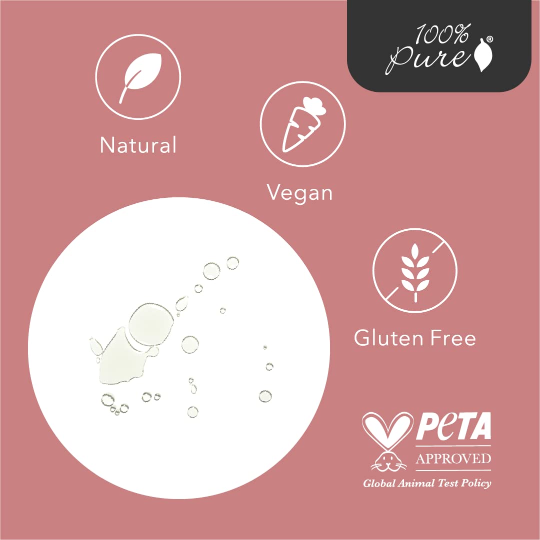 100% PURE Lavender Niacinamide Pore Minimizer Tonique Facial Purify & Tone Skincare with Witch Hazel Balancing Face Mist Helps Calm Firm & Minimize the Look of Pores & Wrinkles, Vegan - 1.7 fl oz - Image 7