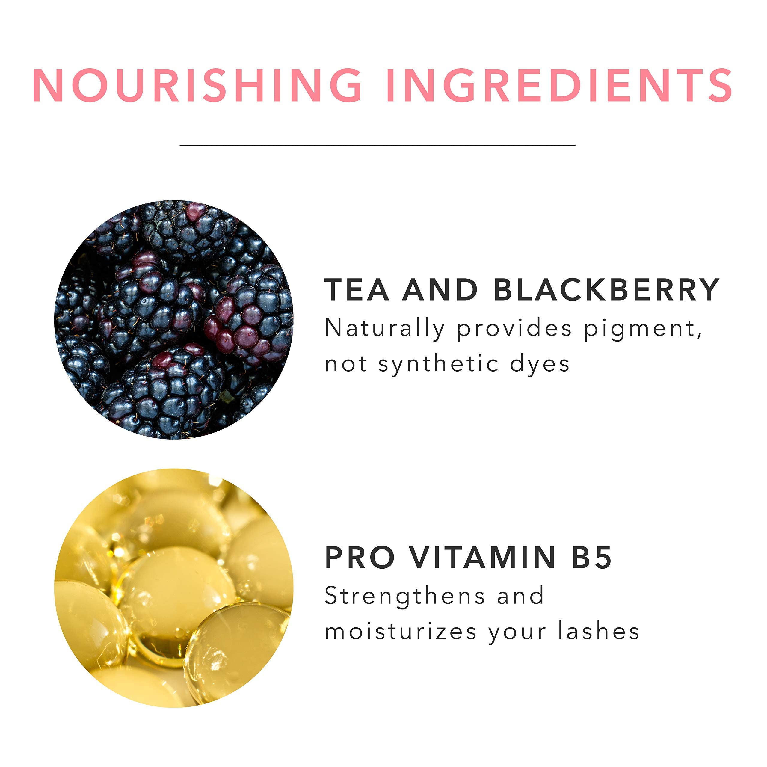 100% PURE Maracuja Oil Mascara Dramatic Intense Volume & Length Natural Fruit Pigmented Voluminous Eyelash Makeup No Clumping, Smudging or Flaking - Vegan, Blackberry Color - 0.35 oz - Image 5