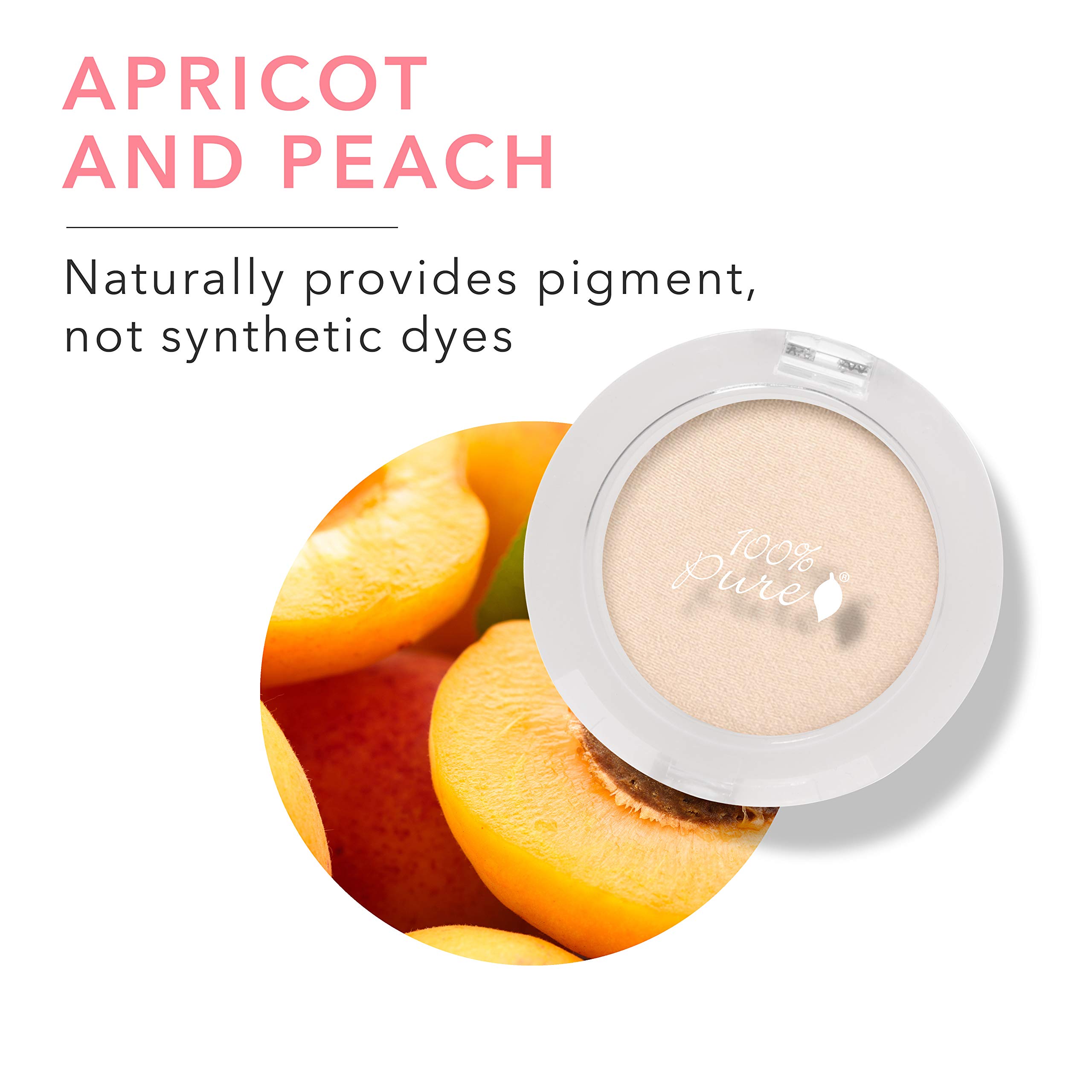 100% PURE Pressed Powder Eye Shadow (Fruit Pigmented), Star Shimmer Eyeshadow, Buildable Pigment, Easy to Apply, Natural Makeup (Soft Gold Sheen w/ Yellow Undertones) - 0.07 oz - Image 3