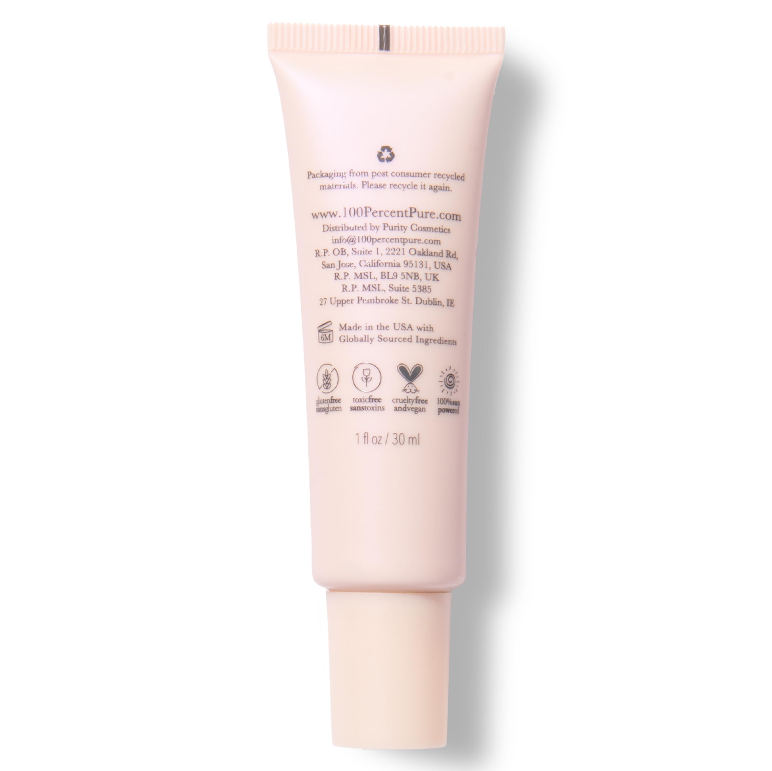 100% PURE Tinted Moisturizer Anti-Aging Face Makeup - Fruit Pigmented Alpine Rose Light to Medium Coverage & Dewy Glow - Lightweight Foundation Fair Skin w/Pink Undertone - Vegan - 1.7 Fl Oz - Image 5