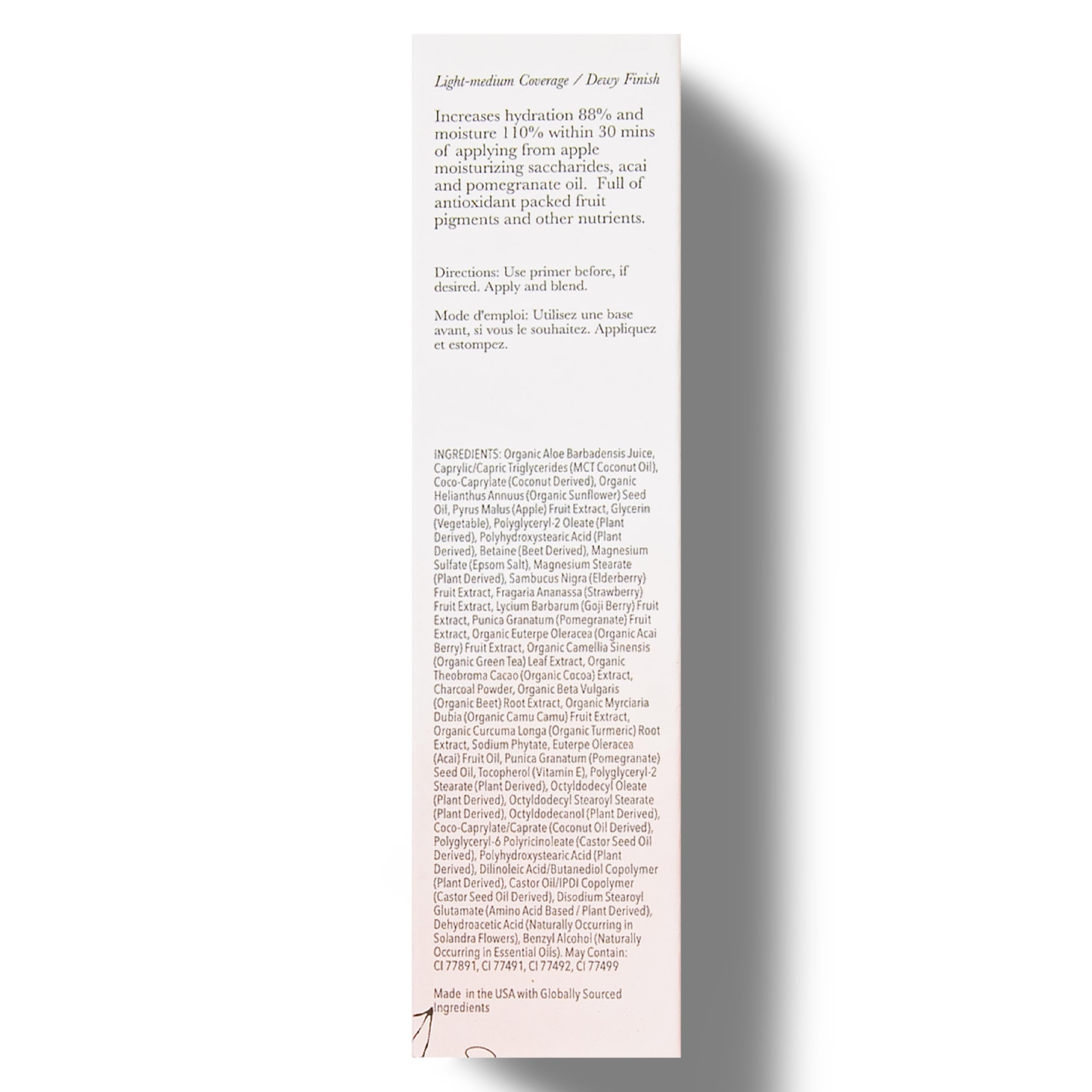 100% PURE Tinted Moisturizer Anti-Aging Face Makeup - Fruit Pigmented Alpine Rose Light to Medium Coverage & Dewy Glow - Lightweight Foundation Fair Skin w/Pink Undertone - Vegan - 1.7 Fl Oz - Image 9