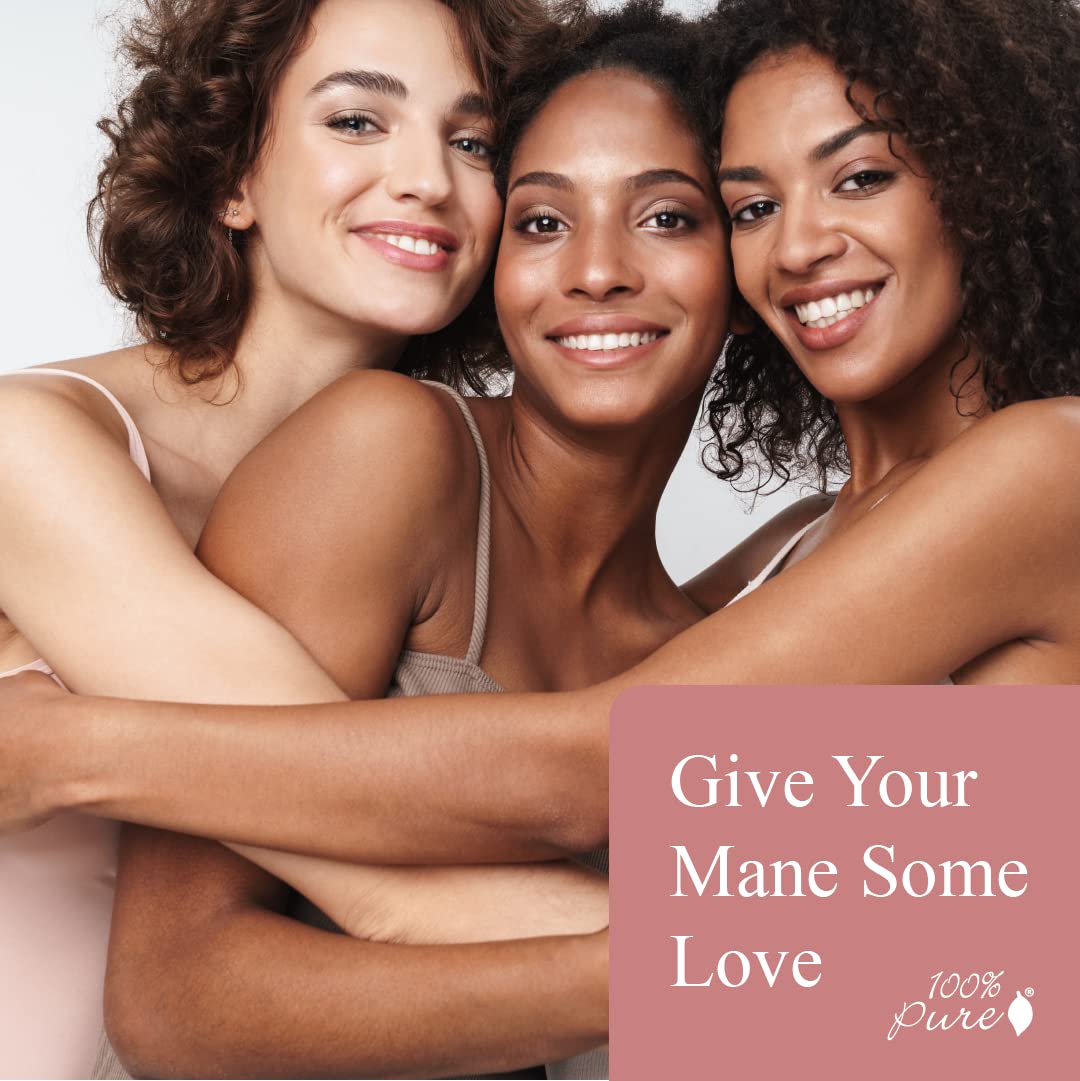 100% PURE Yuzu & Pomelo Glossing Shampoo & Hydrating Detox Helps Restore Vibrancy in Dry Dull Hair Revitalizing Shine & Body Healthy Growth for Women & Men, Vegan - 8 Fl Oz - Image 8